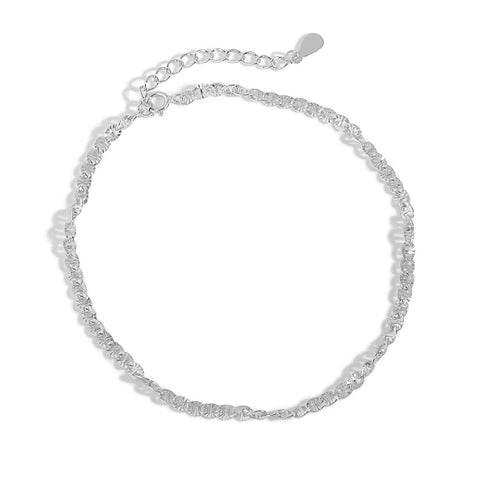 Cute Pig Nose Chain 925 Sterling Silver Anklet